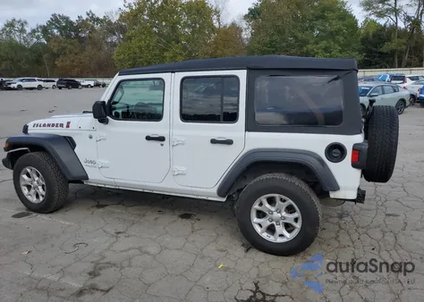 2021 Jeep Wrangler Unlimited Sport from USA, damaged, VIN 1C4HJXDG9MW557704